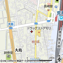 熊本県荒尾市大島49周辺の地図