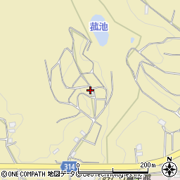 熊本県荒尾市上井手917周辺の地図