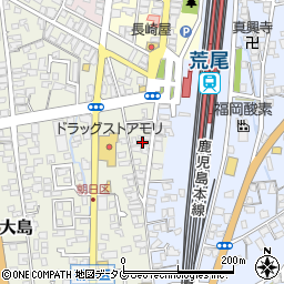 熊本県荒尾市大島84周辺の地図