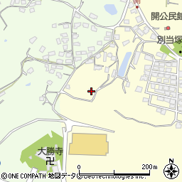 熊本県荒尾市本井手1640周辺の地図