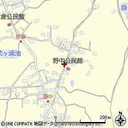 熊本県荒尾市本井手961周辺の地図