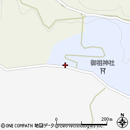 大分県竹田市下坂田1673-1周辺の地図