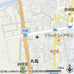熊本県荒尾市大島1114周辺の地図