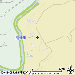 熊本県菊池市原42周辺の地図