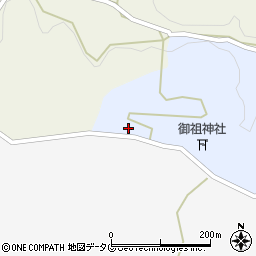 大分県竹田市下坂田1672周辺の地図