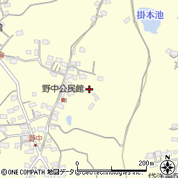 熊本県荒尾市本井手863周辺の地図