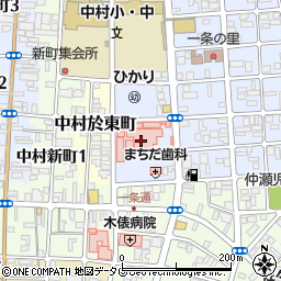 中医学研究所付属鍼灸院周辺の地図