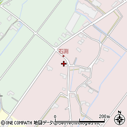 熊本県山鹿市鹿本町石渕1020周辺の地図