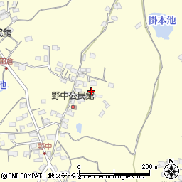 熊本県荒尾市本井手867周辺の地図