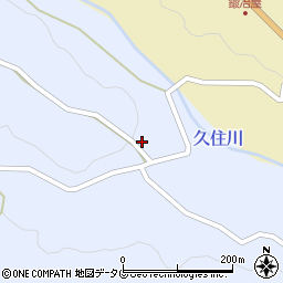 大分県竹田市下坂田1245-1周辺の地図