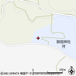 大分県竹田市下坂田1675周辺の地図