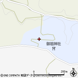 大分県竹田市下坂田1657周辺の地図