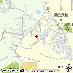 熊本県荒尾市本井手1684-4周辺の地図