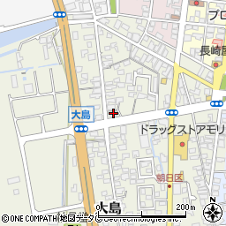 熊本県荒尾市大島1118周辺の地図