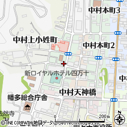 高知県四万十市中村小姓町周辺の地図