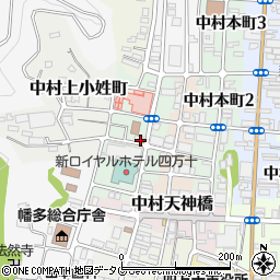 高知県四万十市中村小姓町周辺の地図