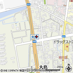 熊本県荒尾市大島1071周辺の地図