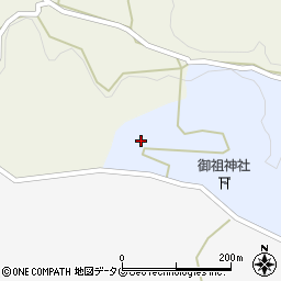 大分県竹田市下坂田1669周辺の地図