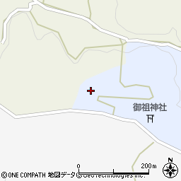 大分県竹田市下坂田1684周辺の地図