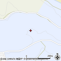 大分県竹田市下坂田1412-2周辺の地図