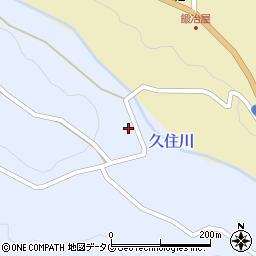 大分県竹田市下坂田1261-2周辺の地図