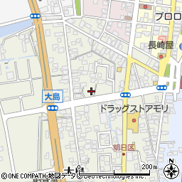 熊本県荒尾市大島1126周辺の地図