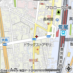 熊本県荒尾市大島134周辺の地図