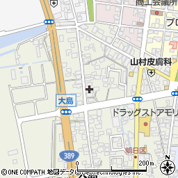 熊本県荒尾市大島1120周辺の地図