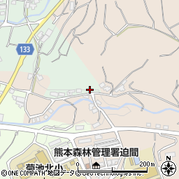 熊本県菊池市東迫間197-4周辺の地図