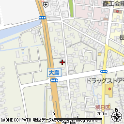 熊本県荒尾市大島1068周辺の地図