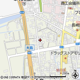 熊本県荒尾市大島1121周辺の地図