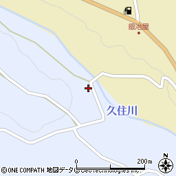 大分県竹田市下坂田1265-1周辺の地図
