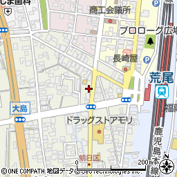 熊本県荒尾市大島124周辺の地図