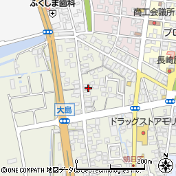 熊本県荒尾市大島1122周辺の地図