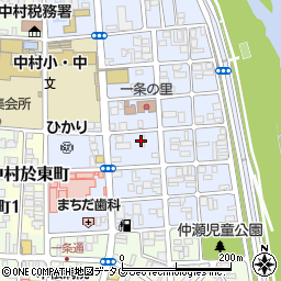 土佐塾中村教室周辺の地図