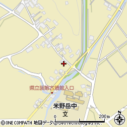 熊本県山鹿市鹿央町岩原1438周辺の地図