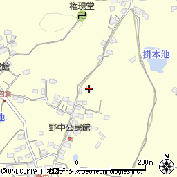 熊本県荒尾市本井手875-2周辺の地図