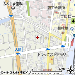 熊本県荒尾市大島146-12周辺の地図