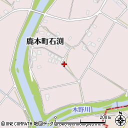 熊本県山鹿市鹿本町石渕496周辺の地図
