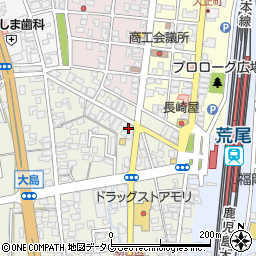 熊本県荒尾市大島120周辺の地図