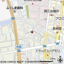 熊本県荒尾市大島151周辺の地図