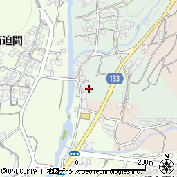 熊本県菊池市東迫間75-1周辺の地図