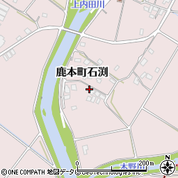 熊本県山鹿市鹿本町石渕558周辺の地図