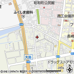 熊本県荒尾市大島1049周辺の地図