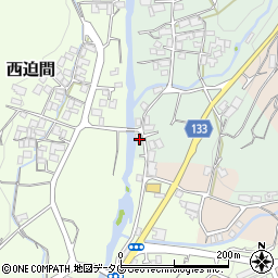 熊本県菊池市東迫間72周辺の地図