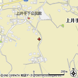 熊本県荒尾市上井手978周辺の地図