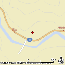 大分県佐伯市弥生大字尺間1156-2周辺の地図
