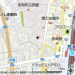 熊本県荒尾市大島110周辺の地図