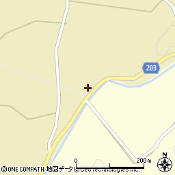 熊本県菊池市原611周辺の地図