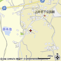 熊本県荒尾市上井手560周辺の地図